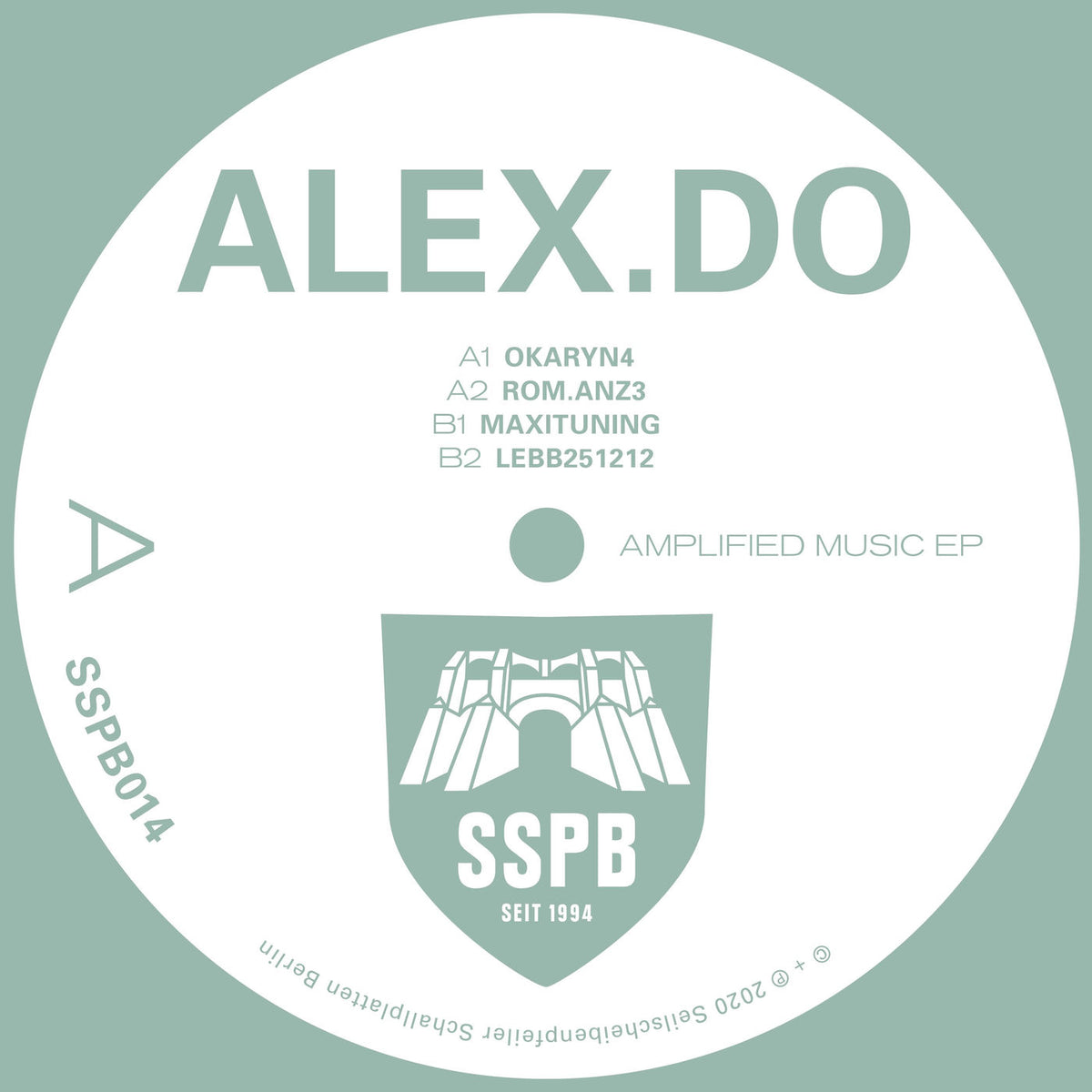 Alex.Do – Amplified Music vinyl record cover