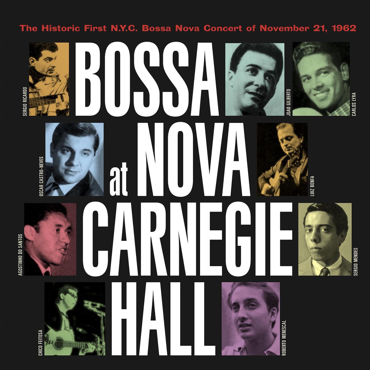 Various Artists – Bossa Nova At Carnegie Hall (180 Gram) vinyl record cover