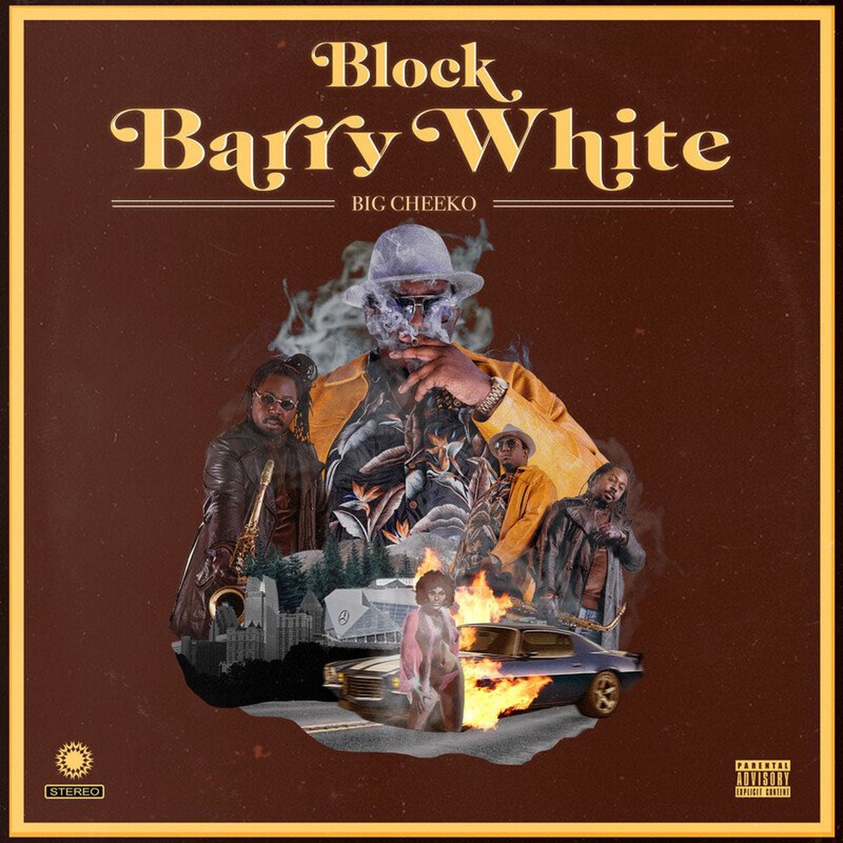 Big Cheeko – Block Barry White [LP] vinyl record cover