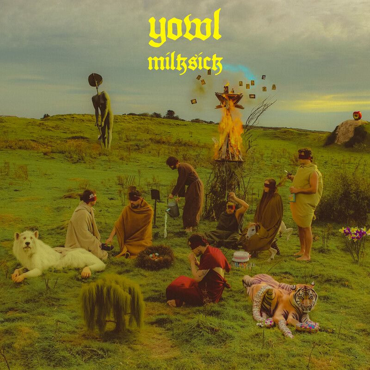 YOWL – Milksick vinyl record cover