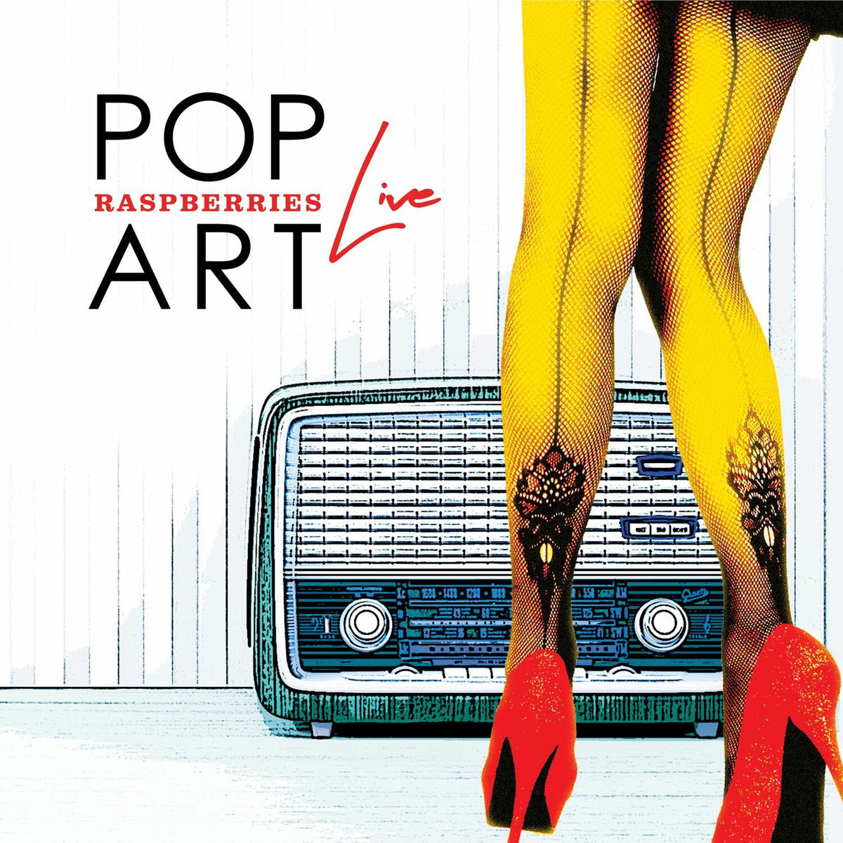 Raspberries – Pop Art Live vinyl record cover