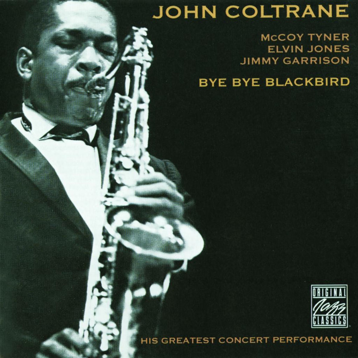 John Coltrane – Bye Bye Blackbird vinyl record cover