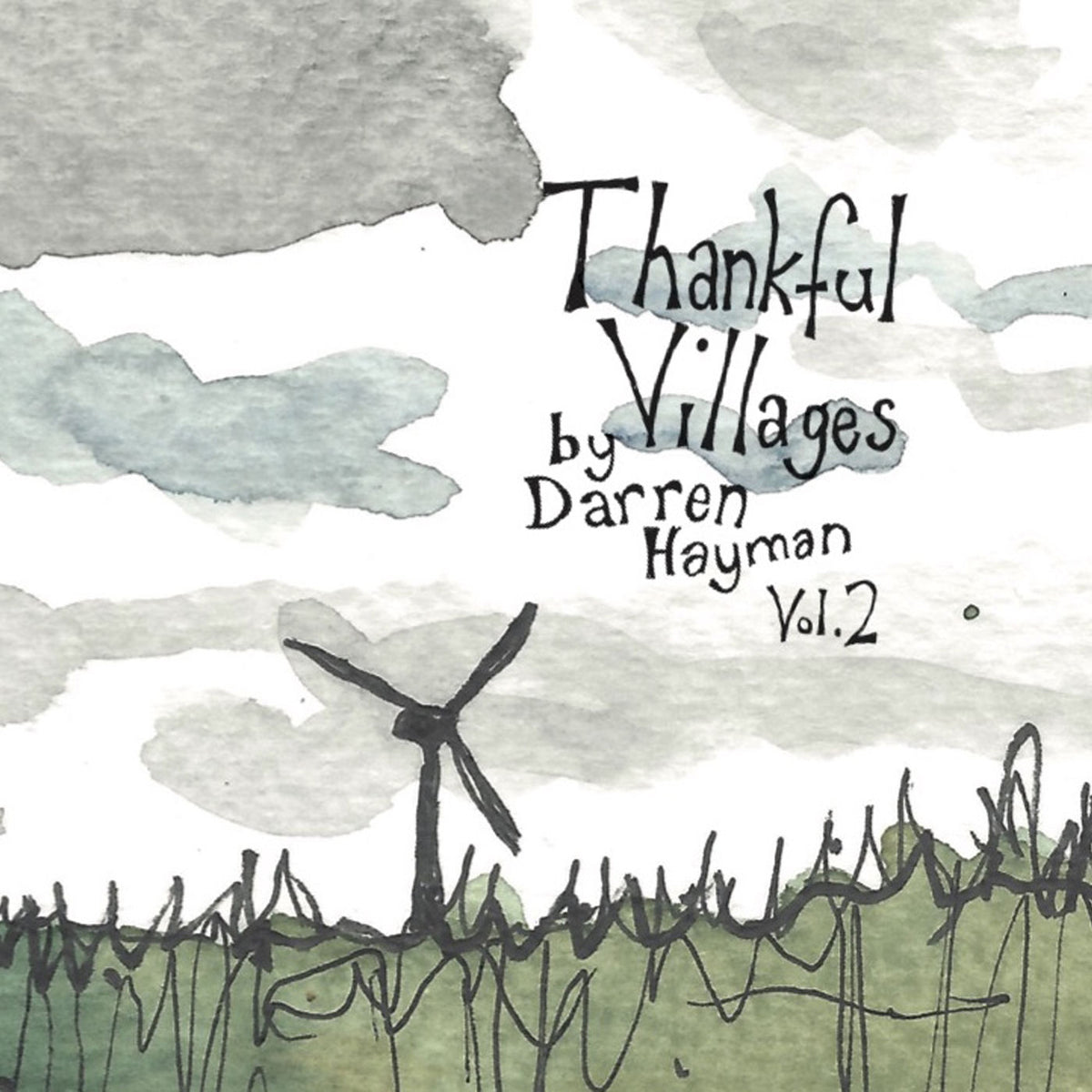 Darren Hayman – Thankful Villages Volume 2 vinyl cover