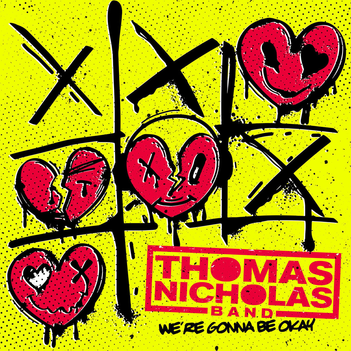 Thomas Nicholas Band – We're Gonna Be Okay vinyl cover