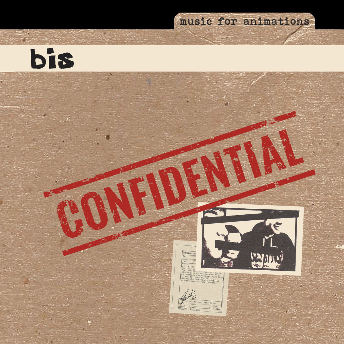 Bis – Music for Animations vinyl record cover