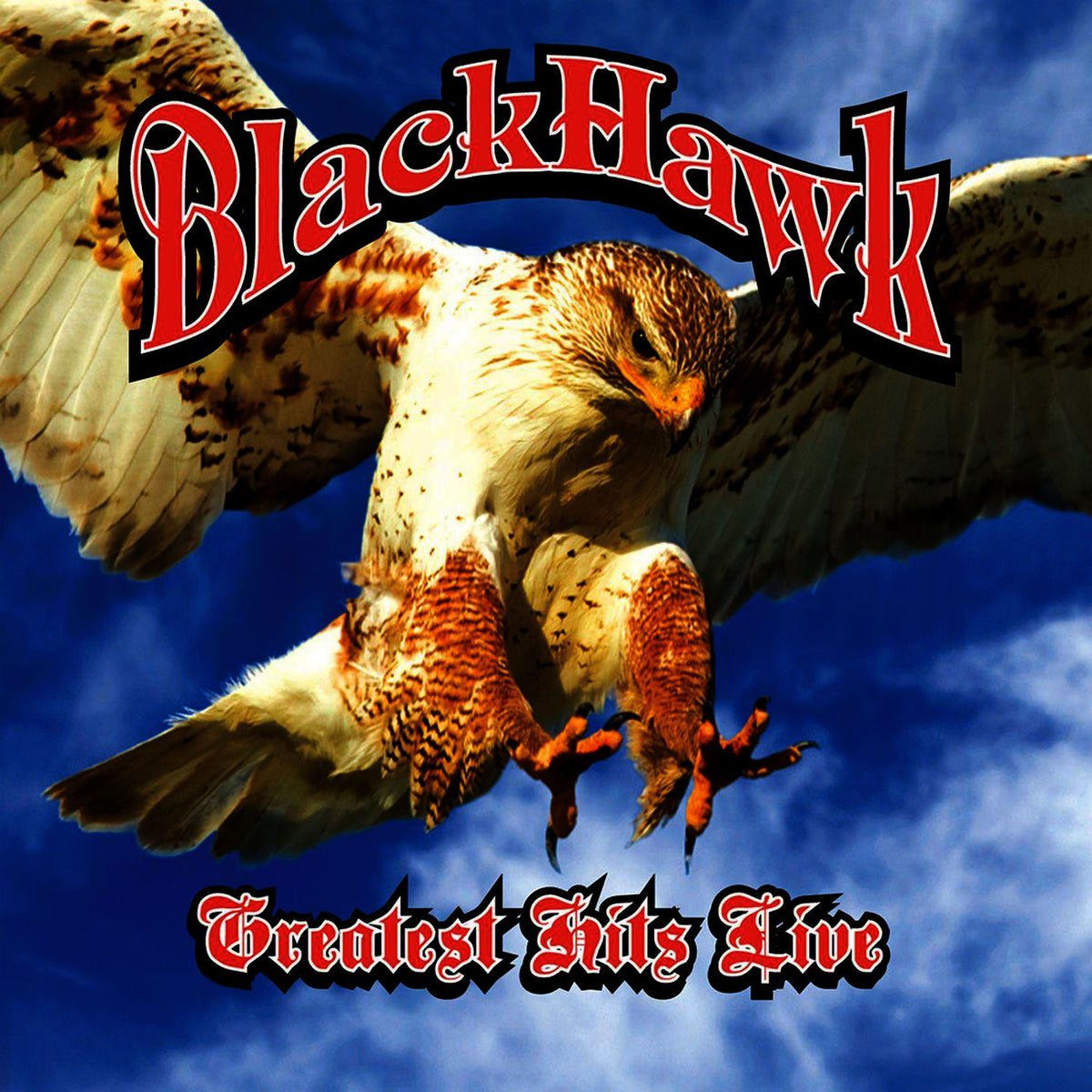Blackhawk – Greatest Hits Live vinyl record cover