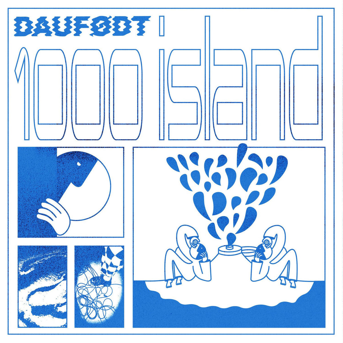 Daufodt – 1000 Island vinyl record cover