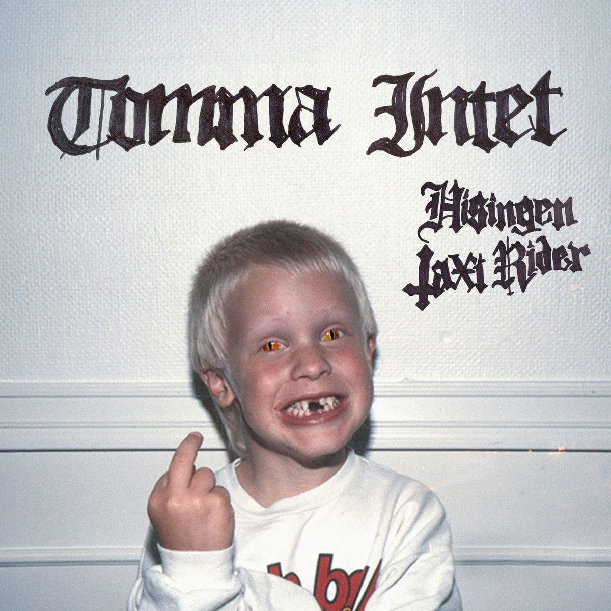 TOMMA INTET – HISINGEN TAXI RIDER vinyl cover