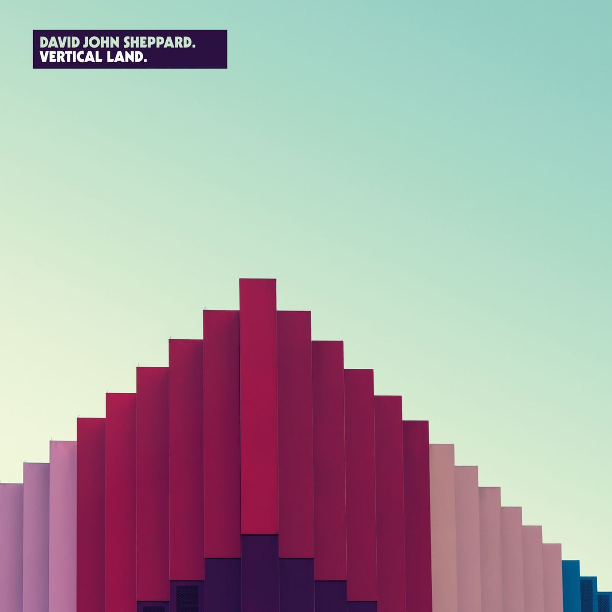 David John Sheppard – Vertical Land vinyl record cover