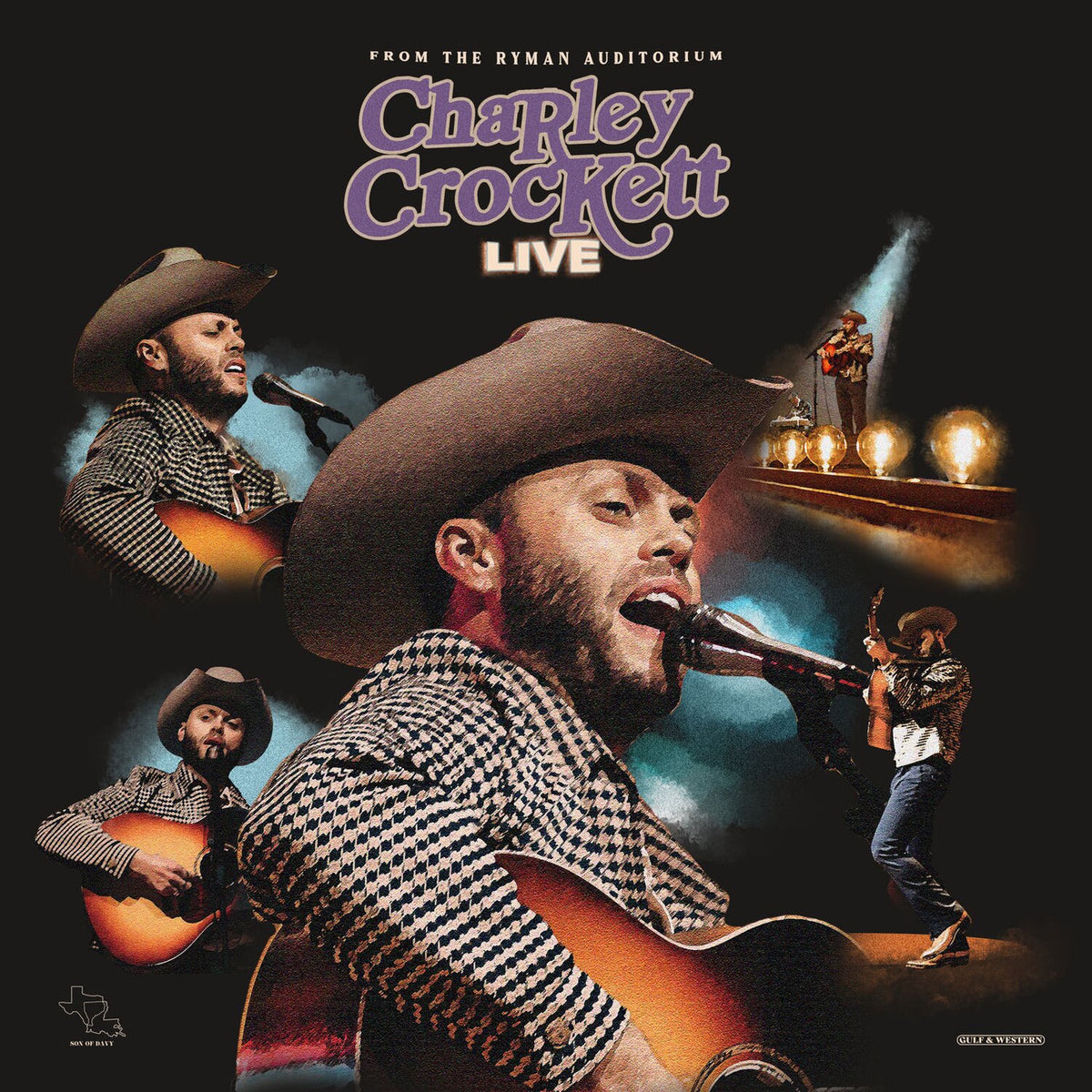 Charley Crockett – Live From The Ryman (Indie Exclusive) vinyl record cover