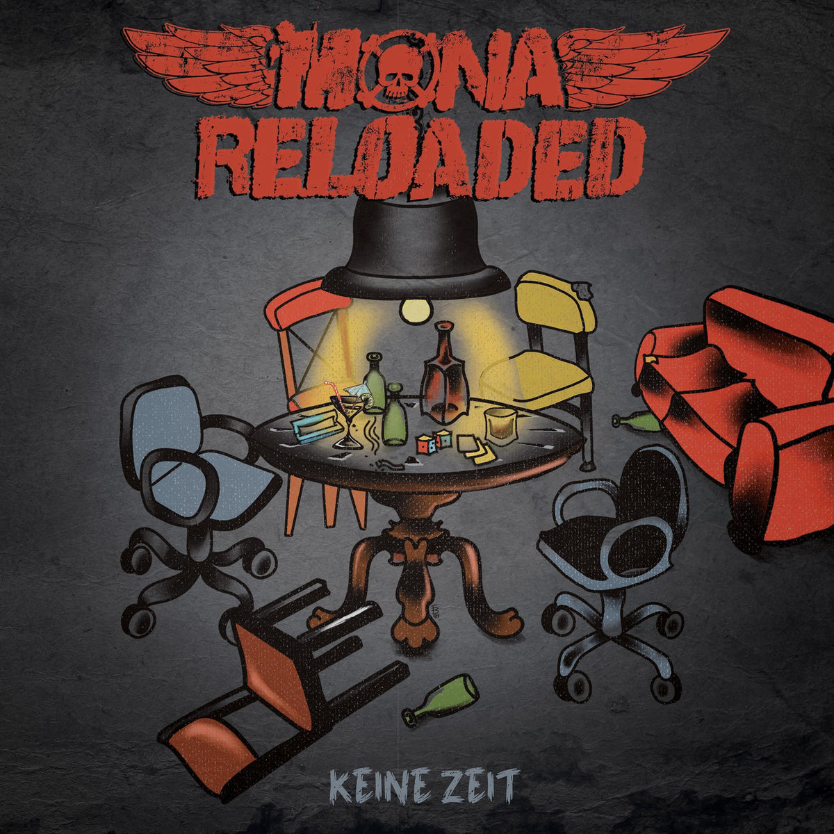 Mona Reloaded – Keine Zeit vinyl record cover
