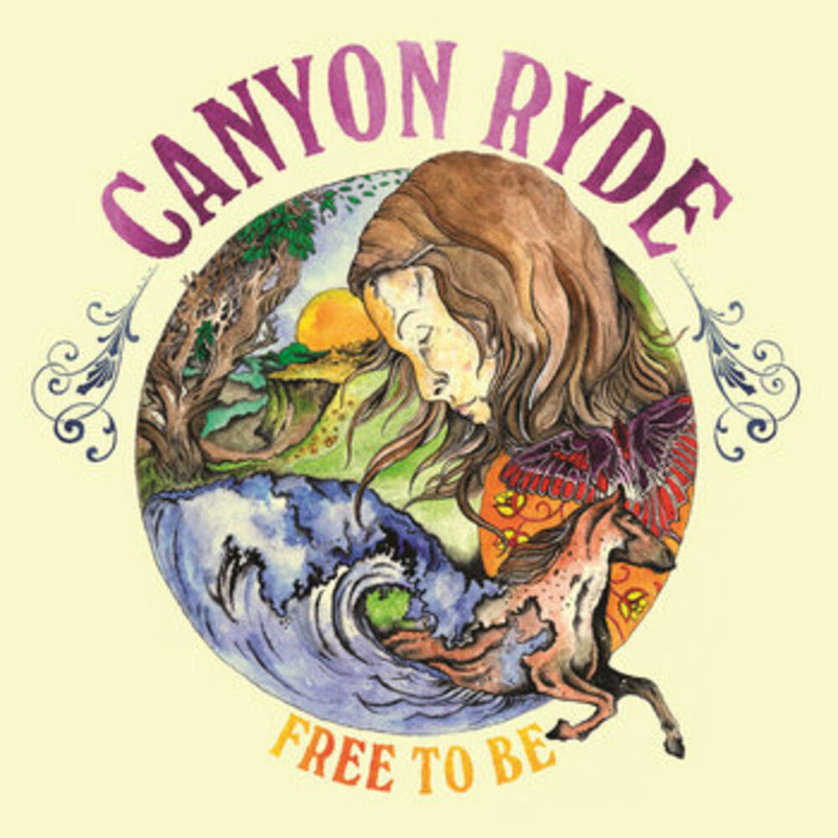 Canyon Ryde – Free To Be vinyl cover