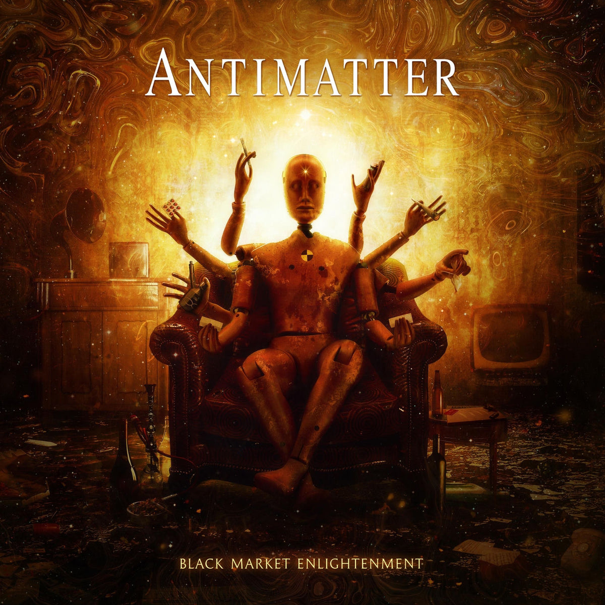 Antimatter – Black Market Enlightenment [2LP] vinyl record cover