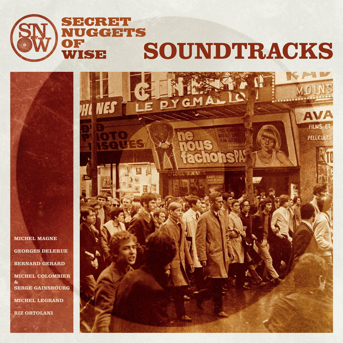 Various Artists – Secret Nuggets of Wise Soundtracks vinyl cover