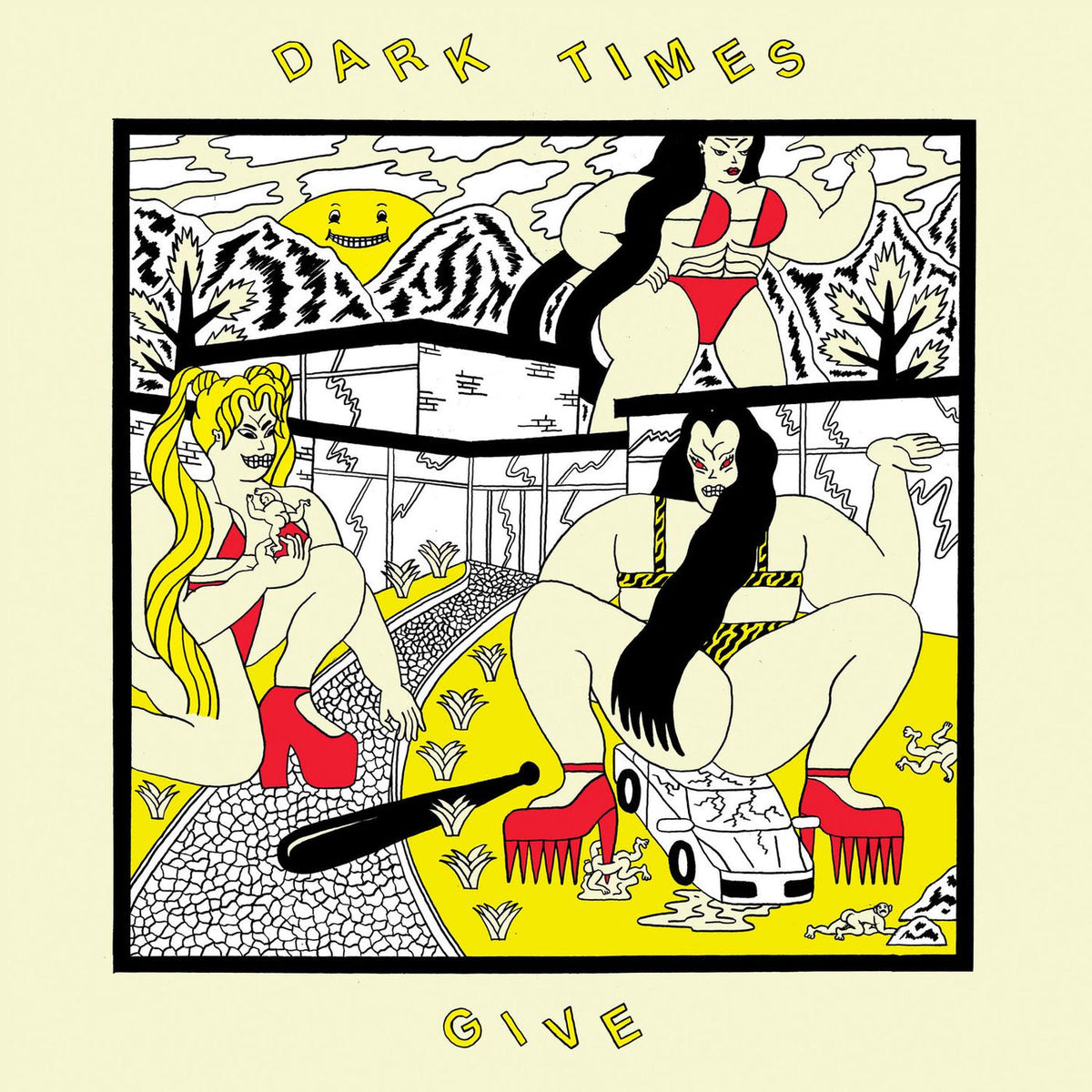Dark Times – Give vinyl record cover