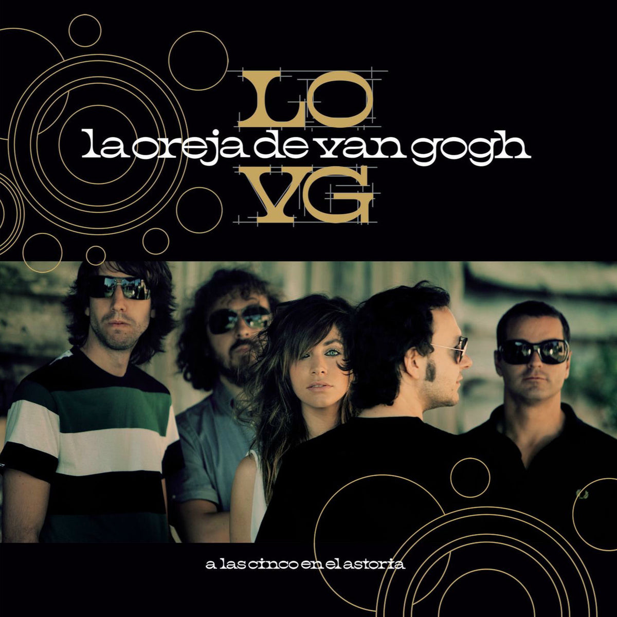 La Oreja De Van Gogh – A Las Cinco En El Astoria vinyl record cover