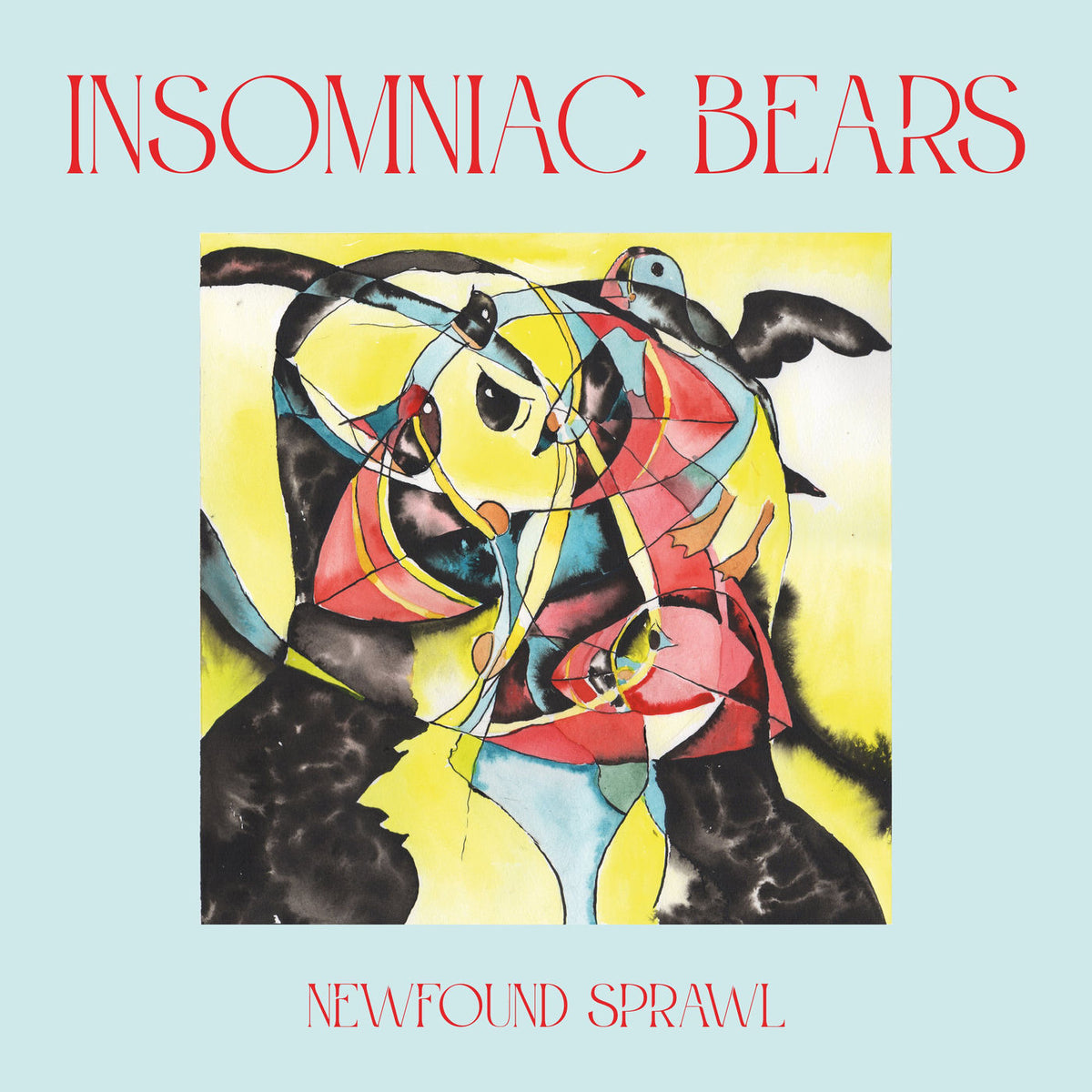 Insomniac Bears – Newfound Sprawl vinyl record cover