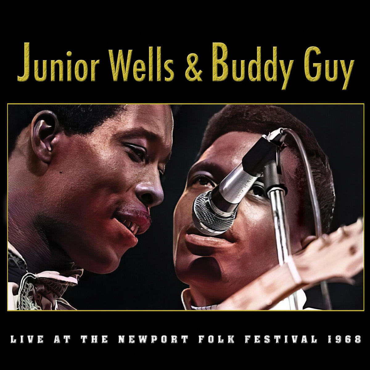 Junior Wells – Live At The Newport Folk Festival 1968 vinyl cover