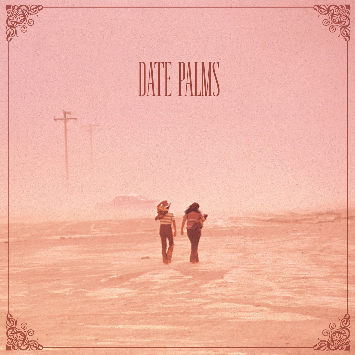 Date Palms – Dusted Sessions, The vinyl record cover