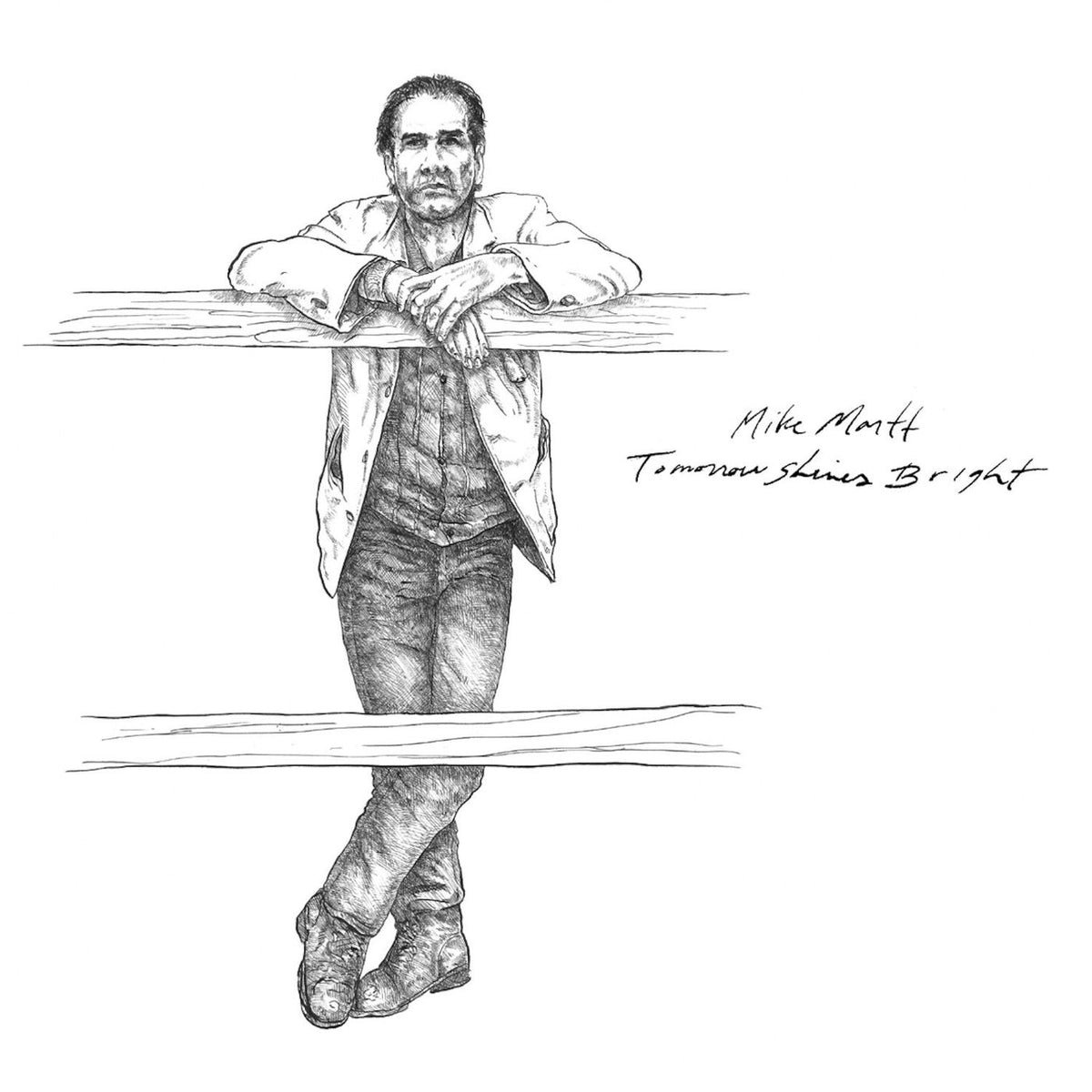 Mike Martt – Tomorrow Shines Bright vinyl cover