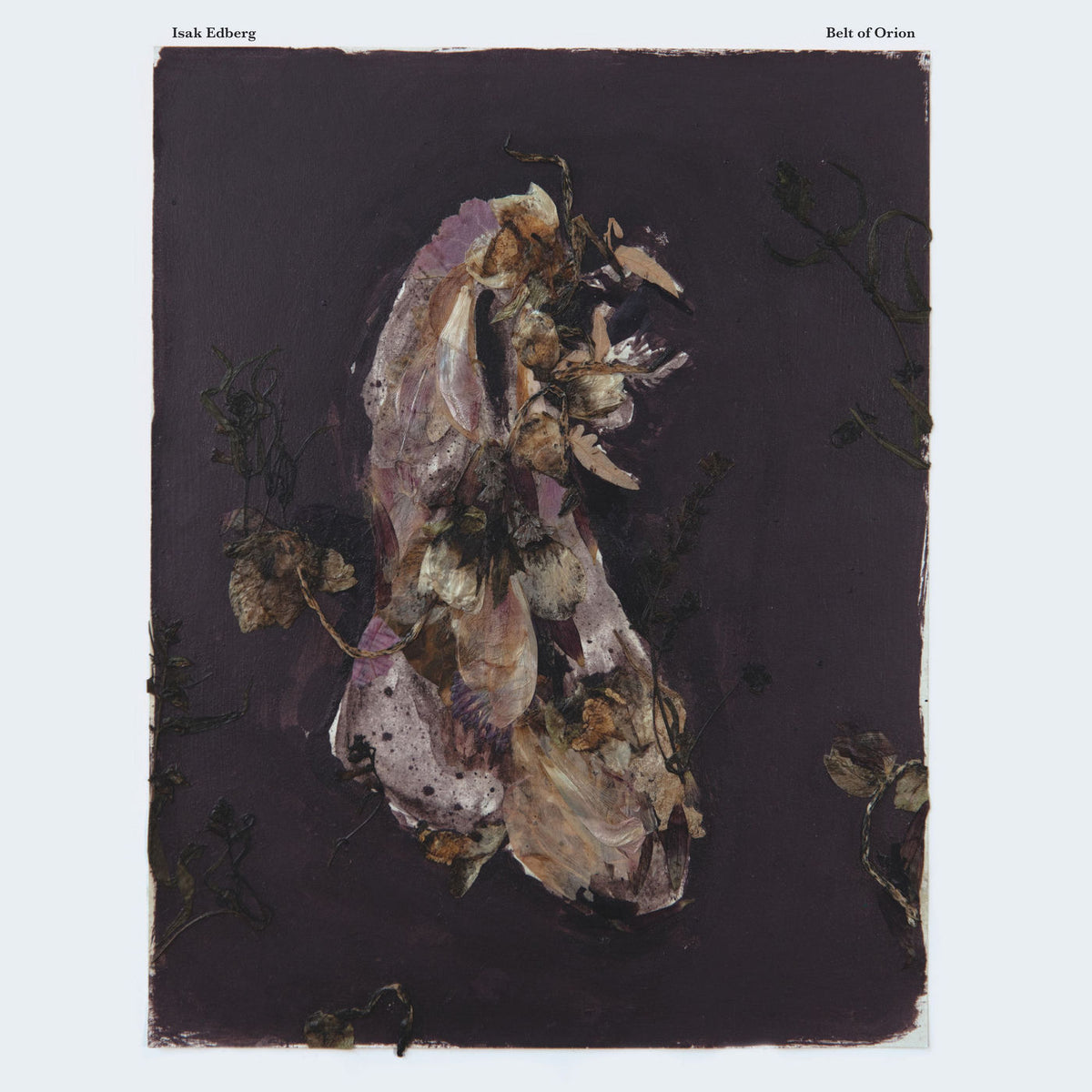 Isak Edberg – Belt of Orion vinyl record cover