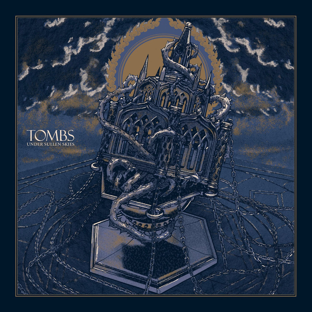 Tombs – Under Sullen Skies (Coloured Vinyl) vinyl record cover