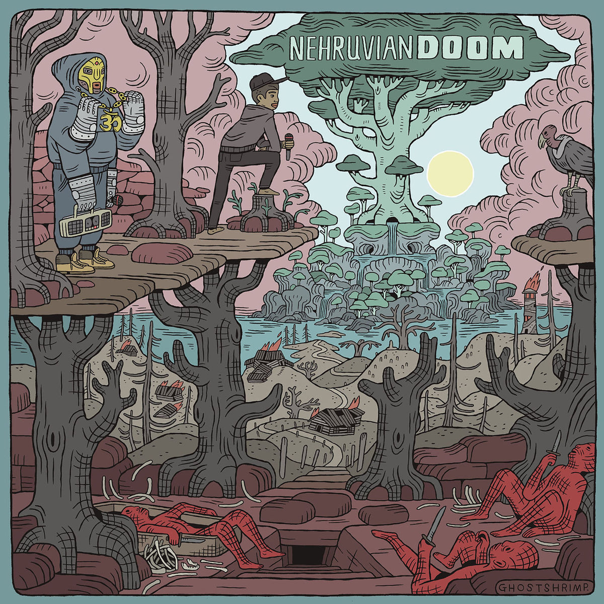 NehruvianDOOM – NehruvianDOOM vinyl record cover