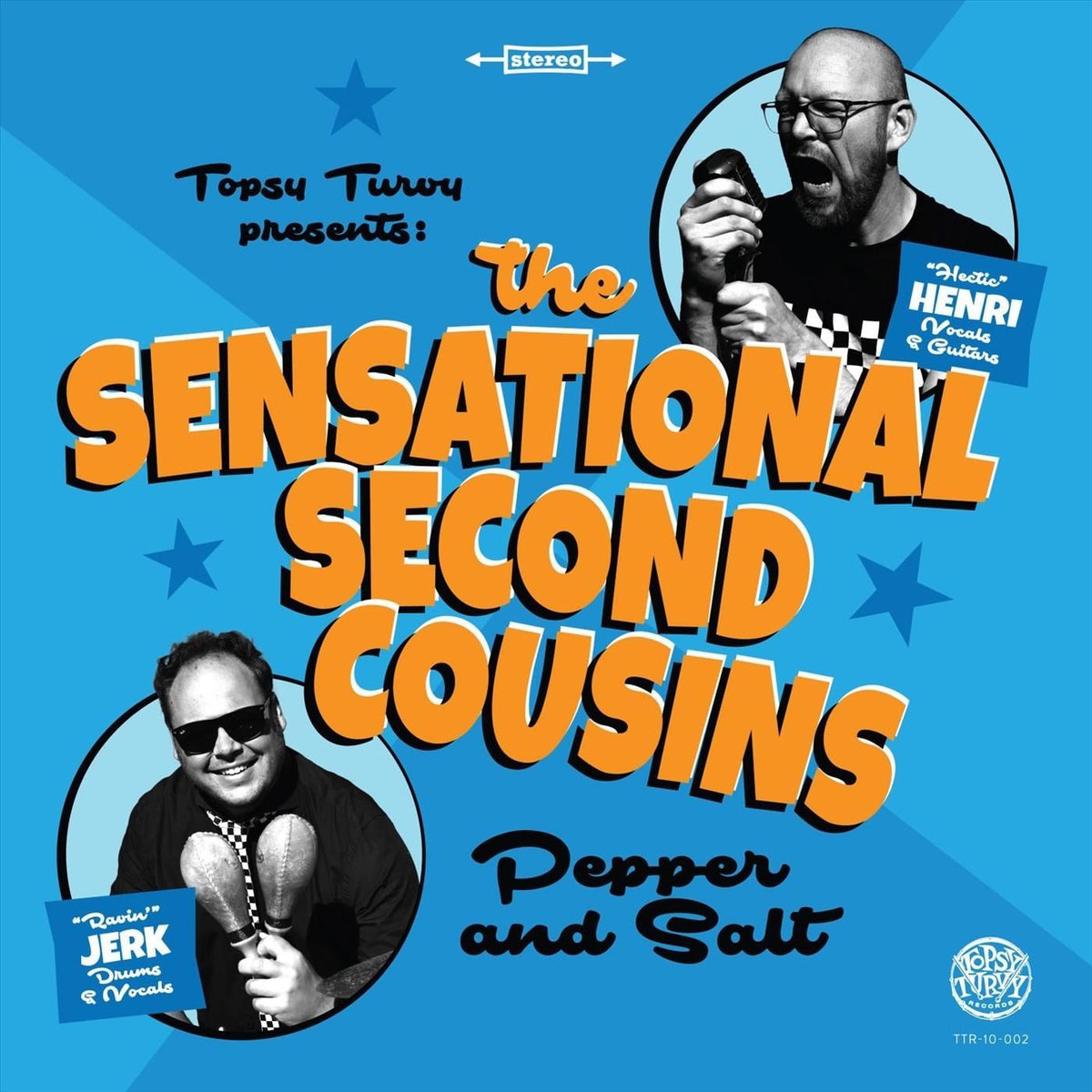 The Sensational Second Cousins – Pepper And Salt vinyl cover