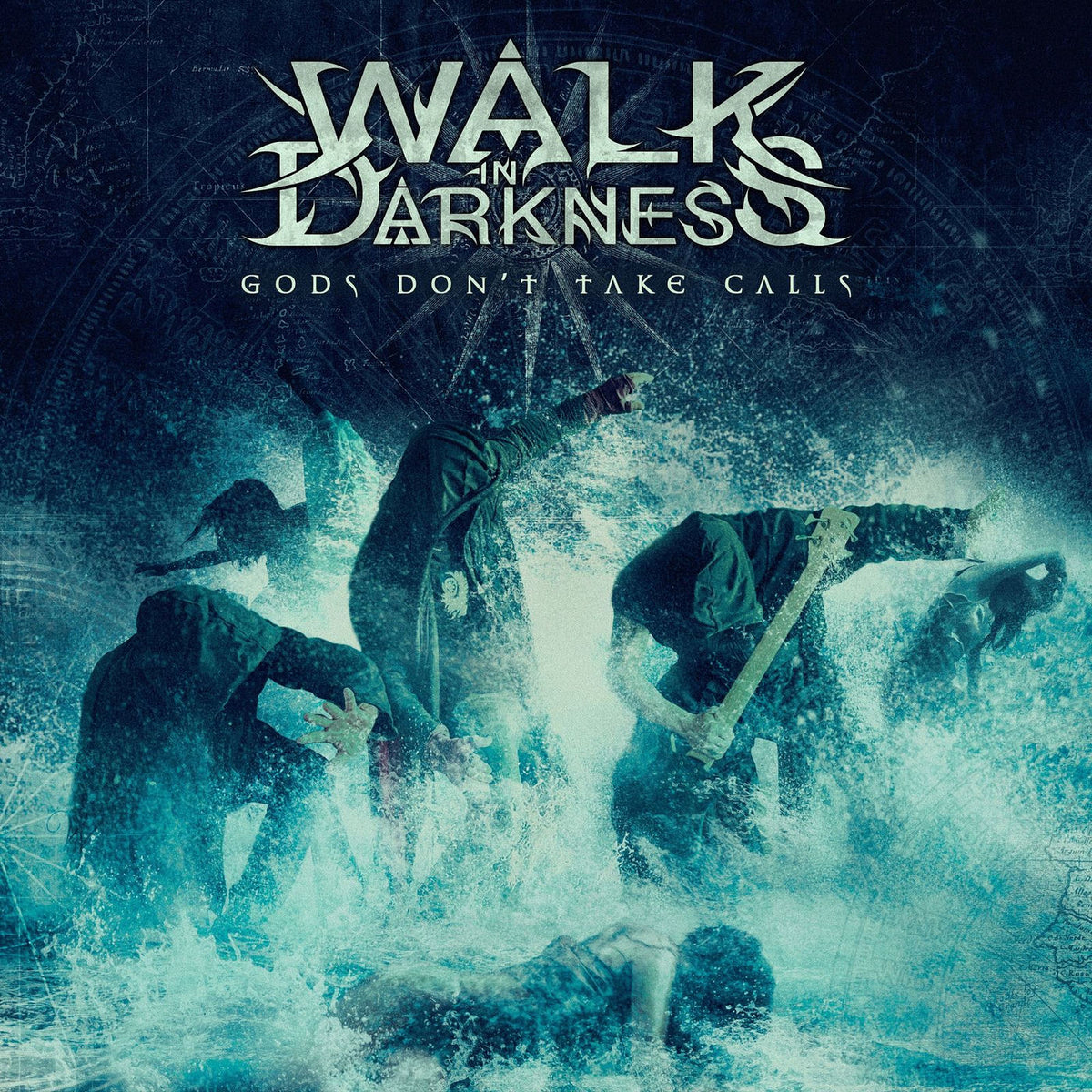 Walk In Darkness – Gods don't take calls vinyl record cover
