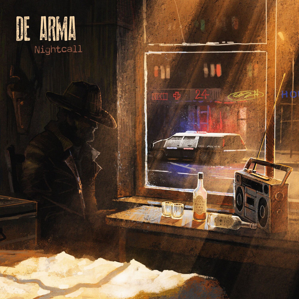 De Arma – Nightcall vinyl record cover