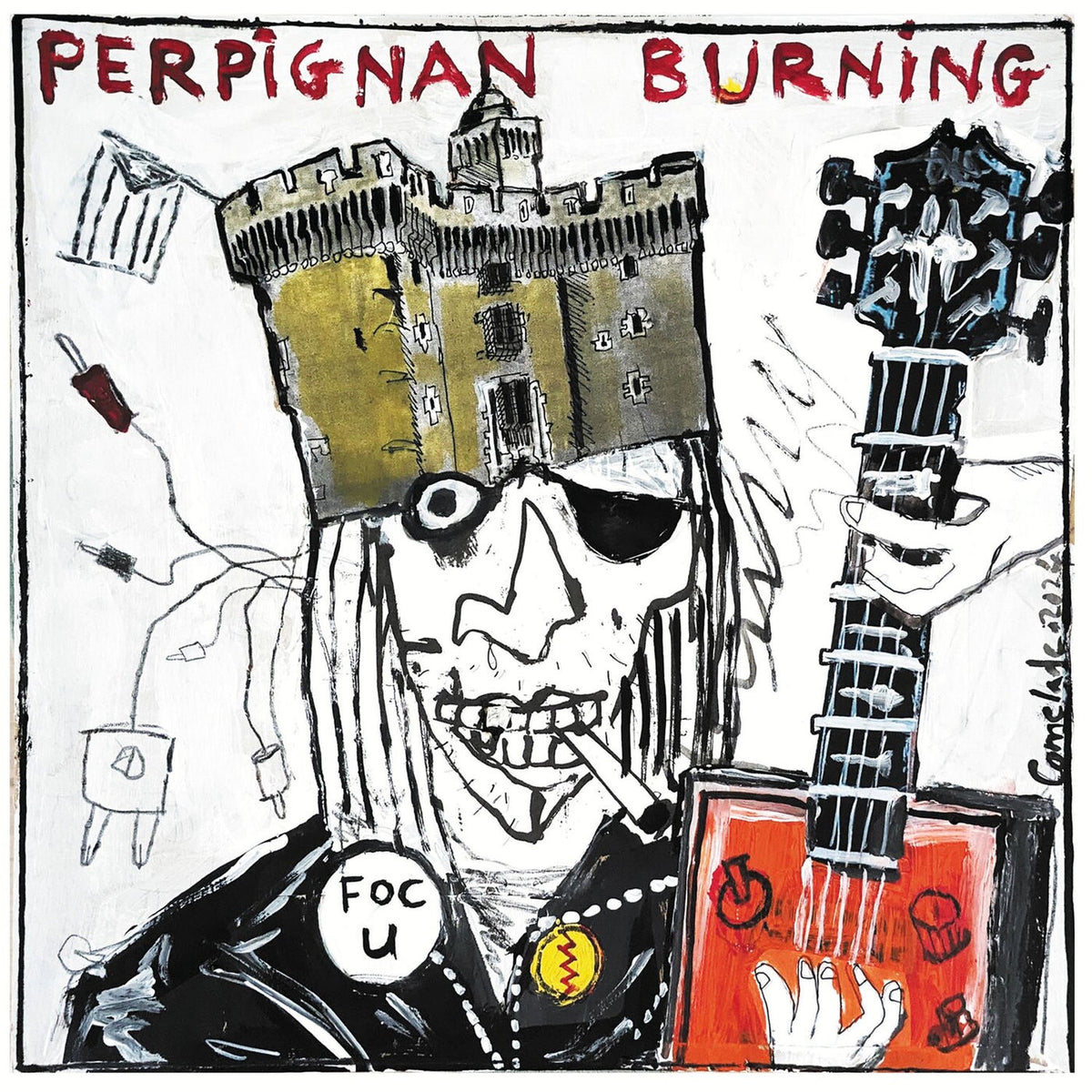 Various Artists – Perpignan Burning vinyl record cover