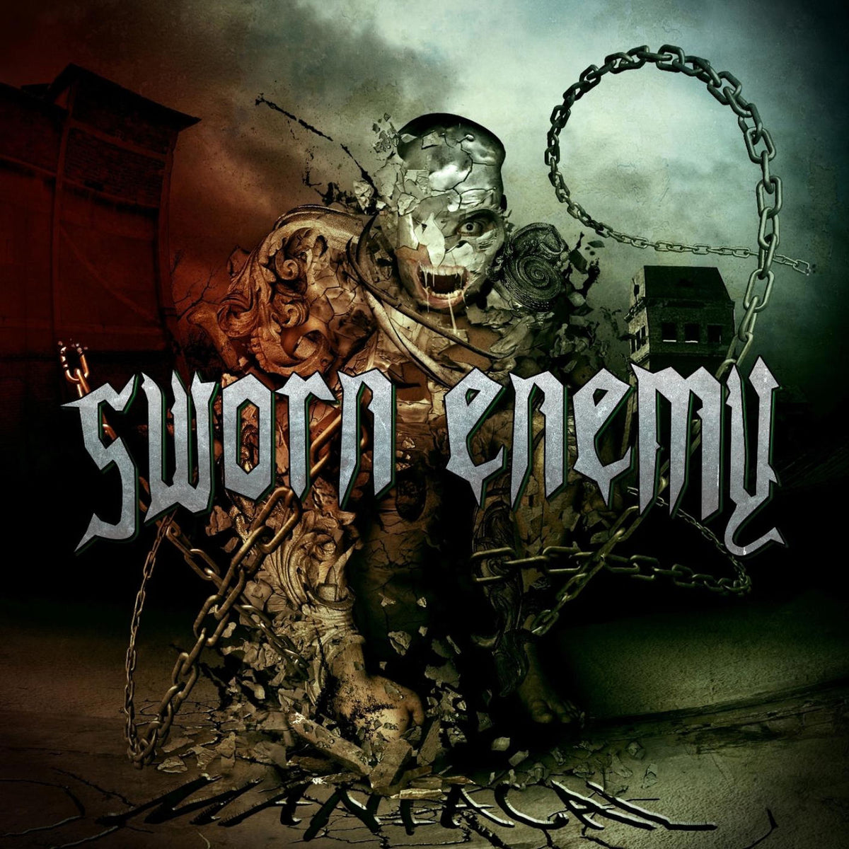 Sworn Enemy – Maniacal vinyl record cover