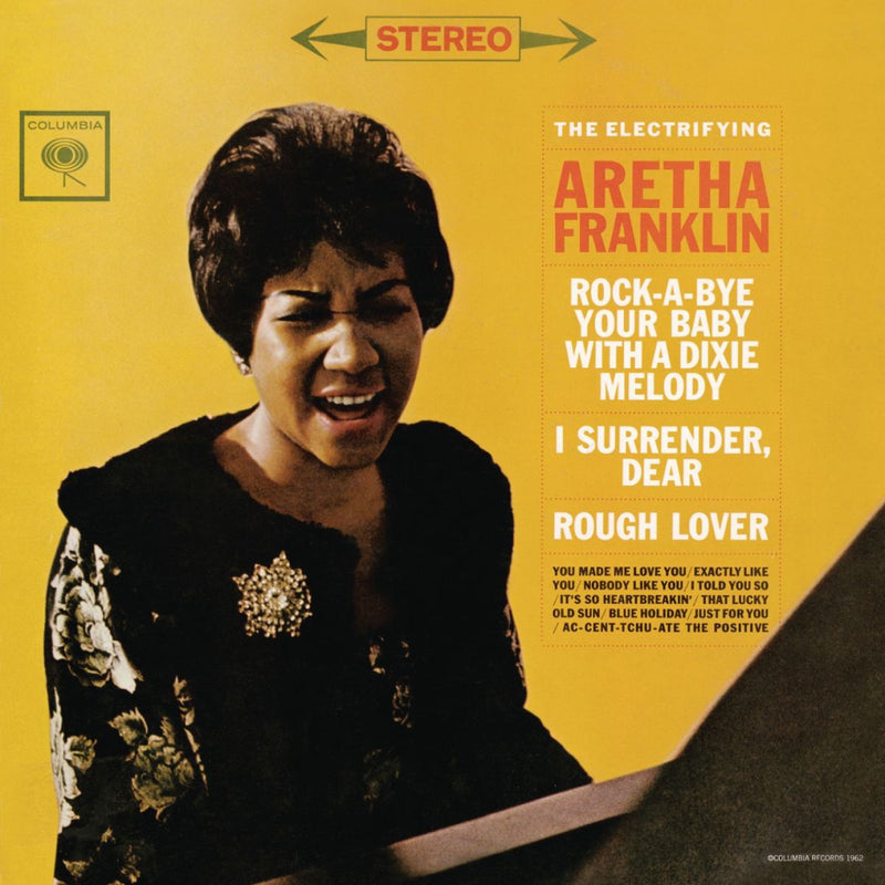 Aretha Franklin – The Electrifying Aretha Franklin vinyl record cover