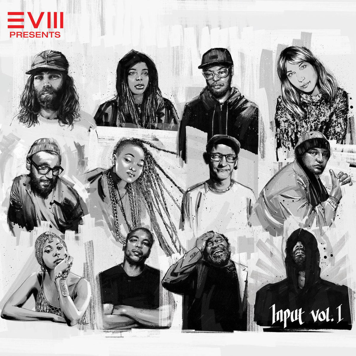 EVM128 – Input Vol 1 vinyl cover
