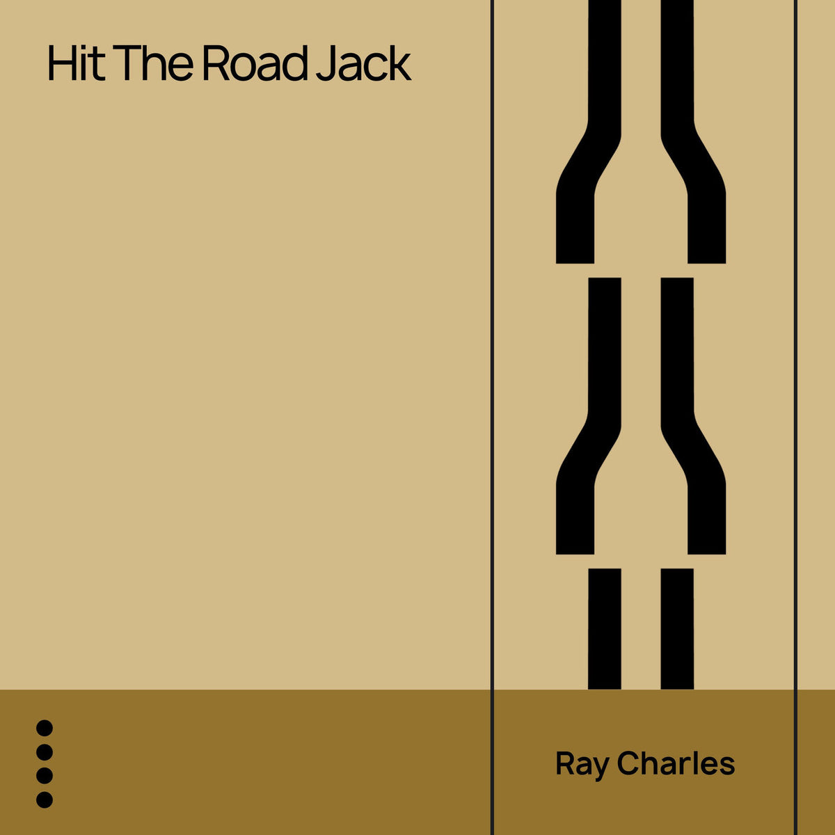Ray Charles – Hit the Road Jack vinyl cover