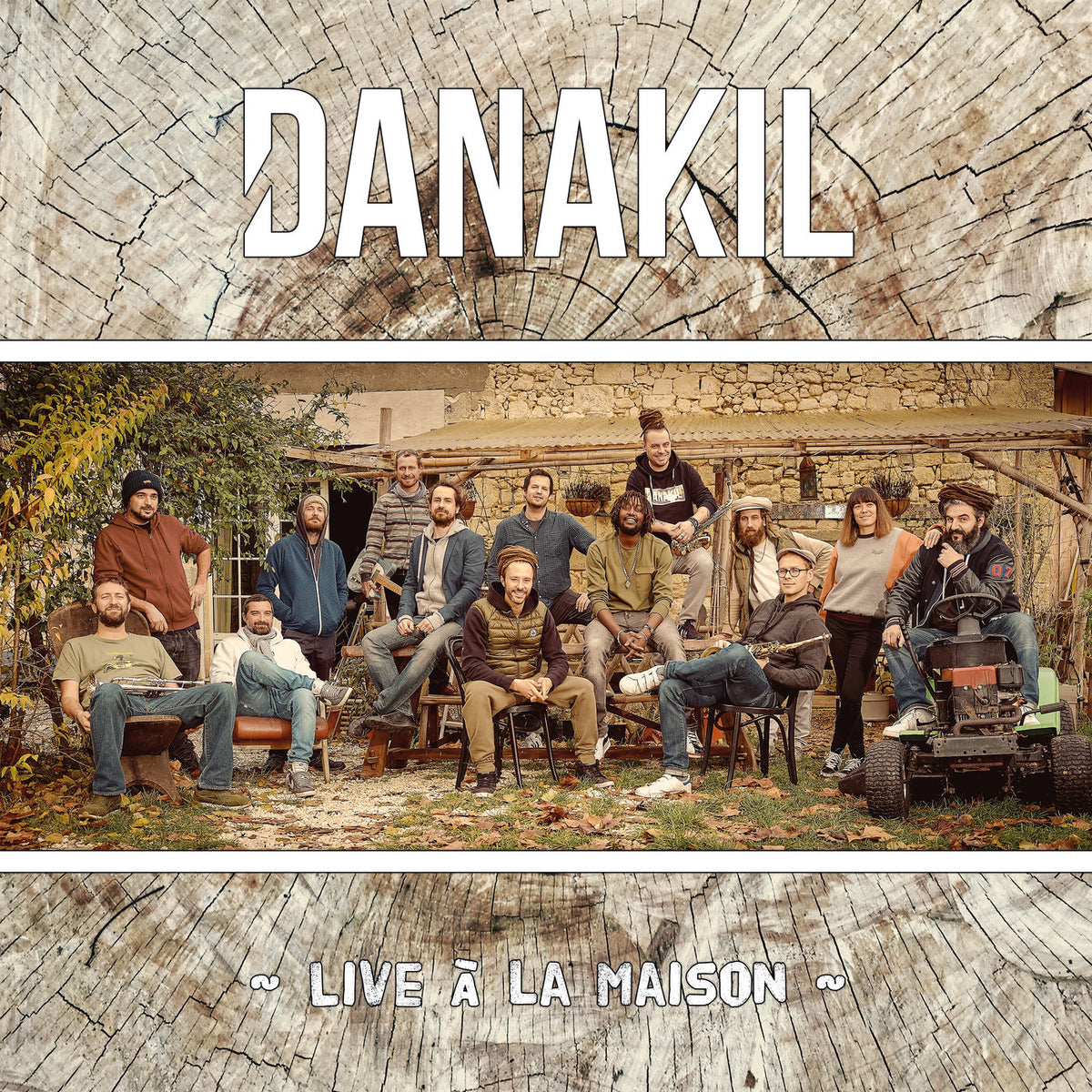 Danakil – Live A La Maison vinyl record cover