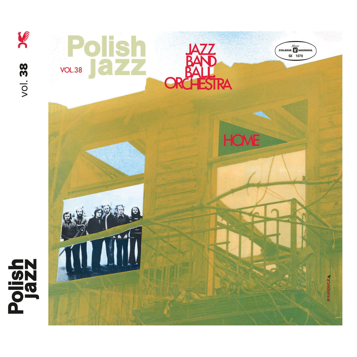Jazz Band Ball Orchestra – Home vinyl record cover