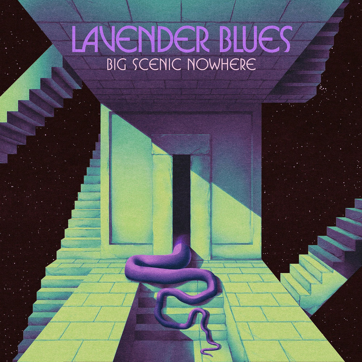 Big Scenic Nowhere – Lavender Blues vinyl record cover