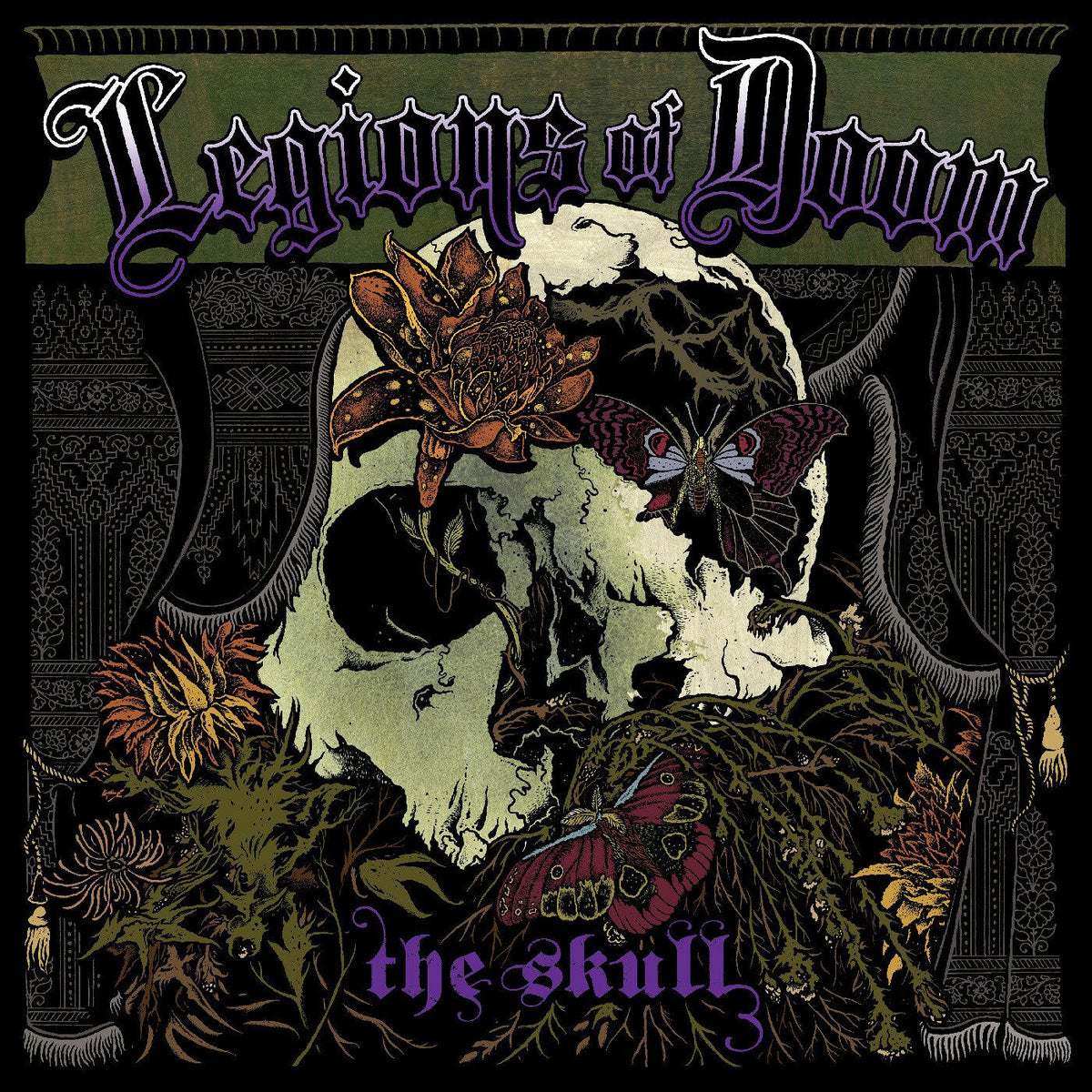 Legions Of Doom – The Skull 3 (GREEN HAZE VINYL) vinyl record cover