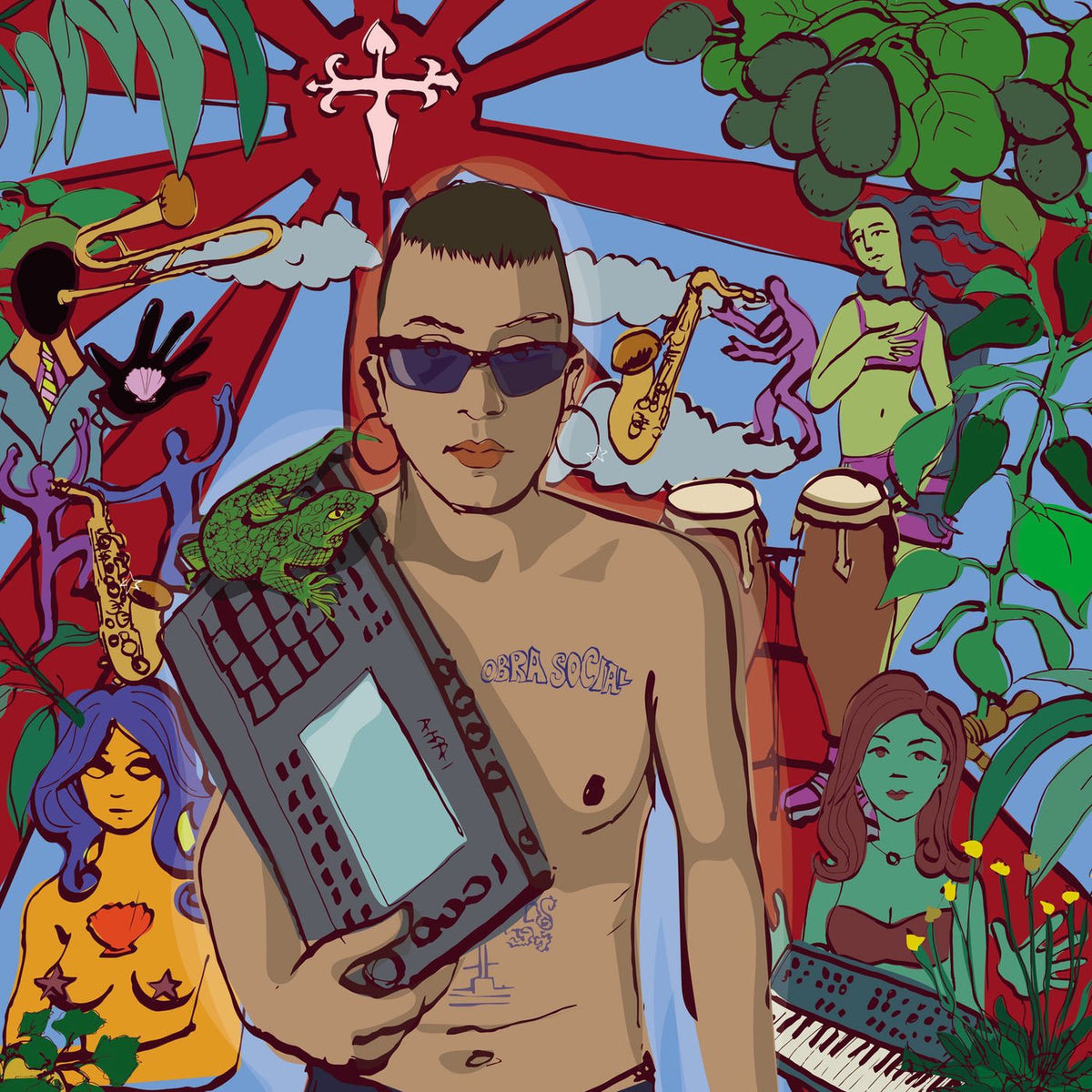 Ortiga – Obra Social vinyl record cover