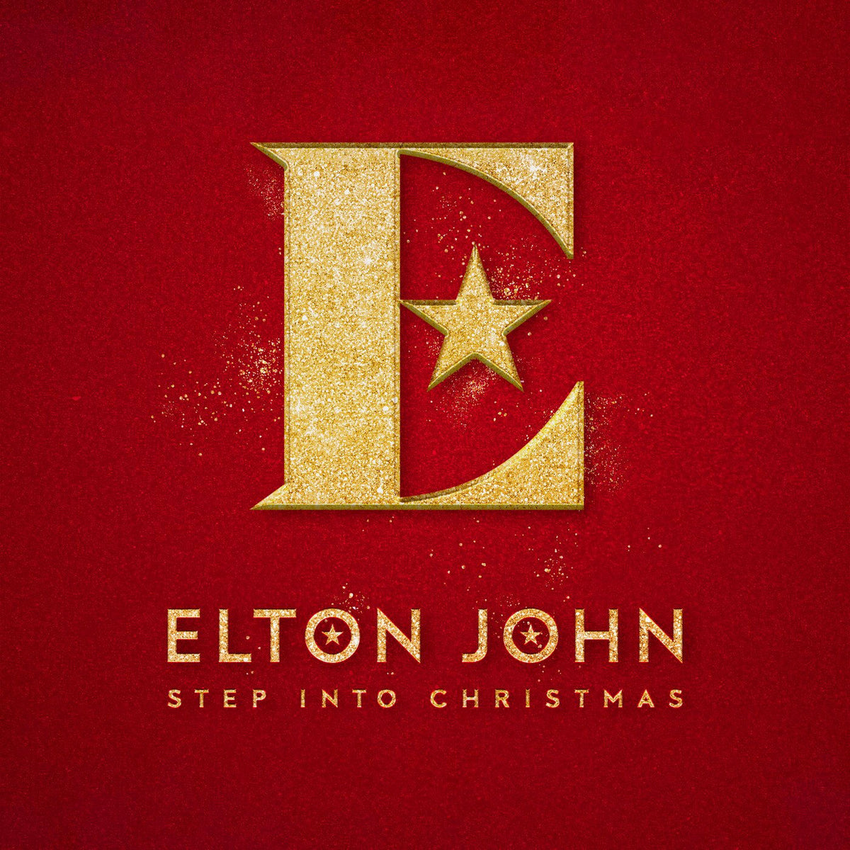 Elton John – Step Into Christmas [Red 10" Vinyl] vinyl record cover