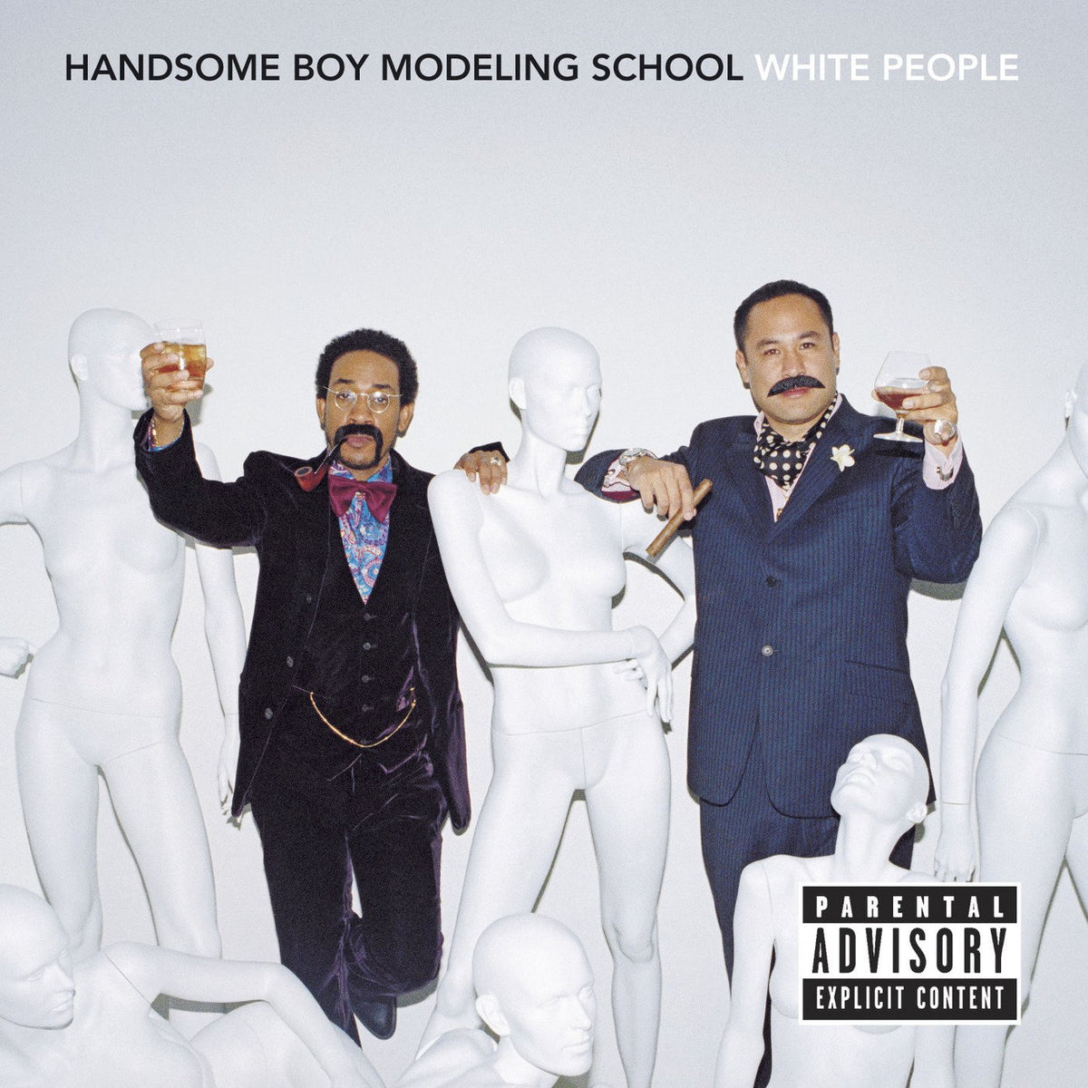Handsome Boy Modeling School – White people vinyl record cover