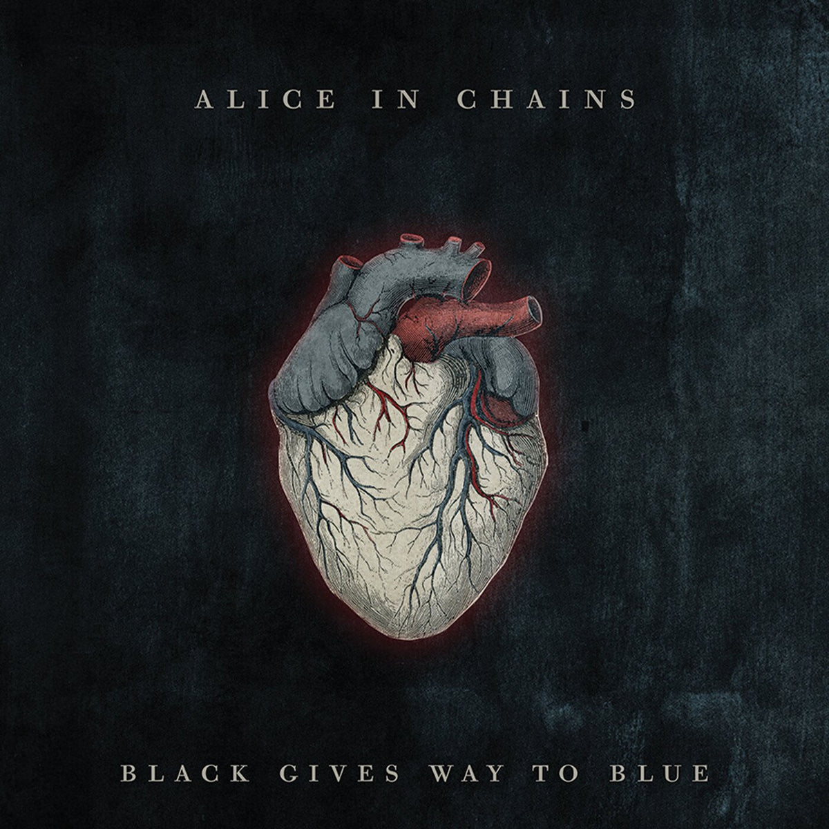 Alice in Chains – Black Gives Way to Blue vinyl record cover
