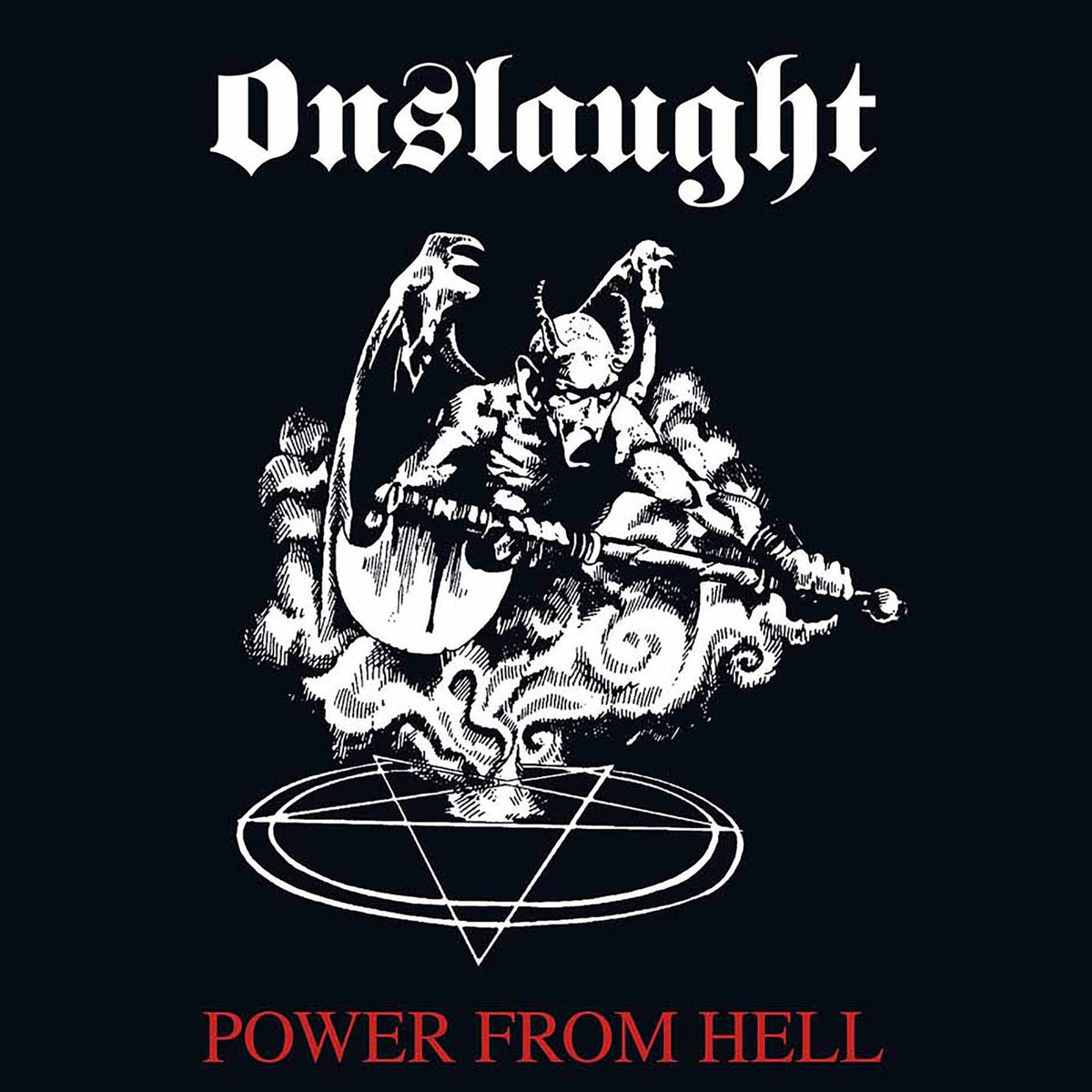 Onslaught – Power from Hell (Picture Disc) vinyl record cover