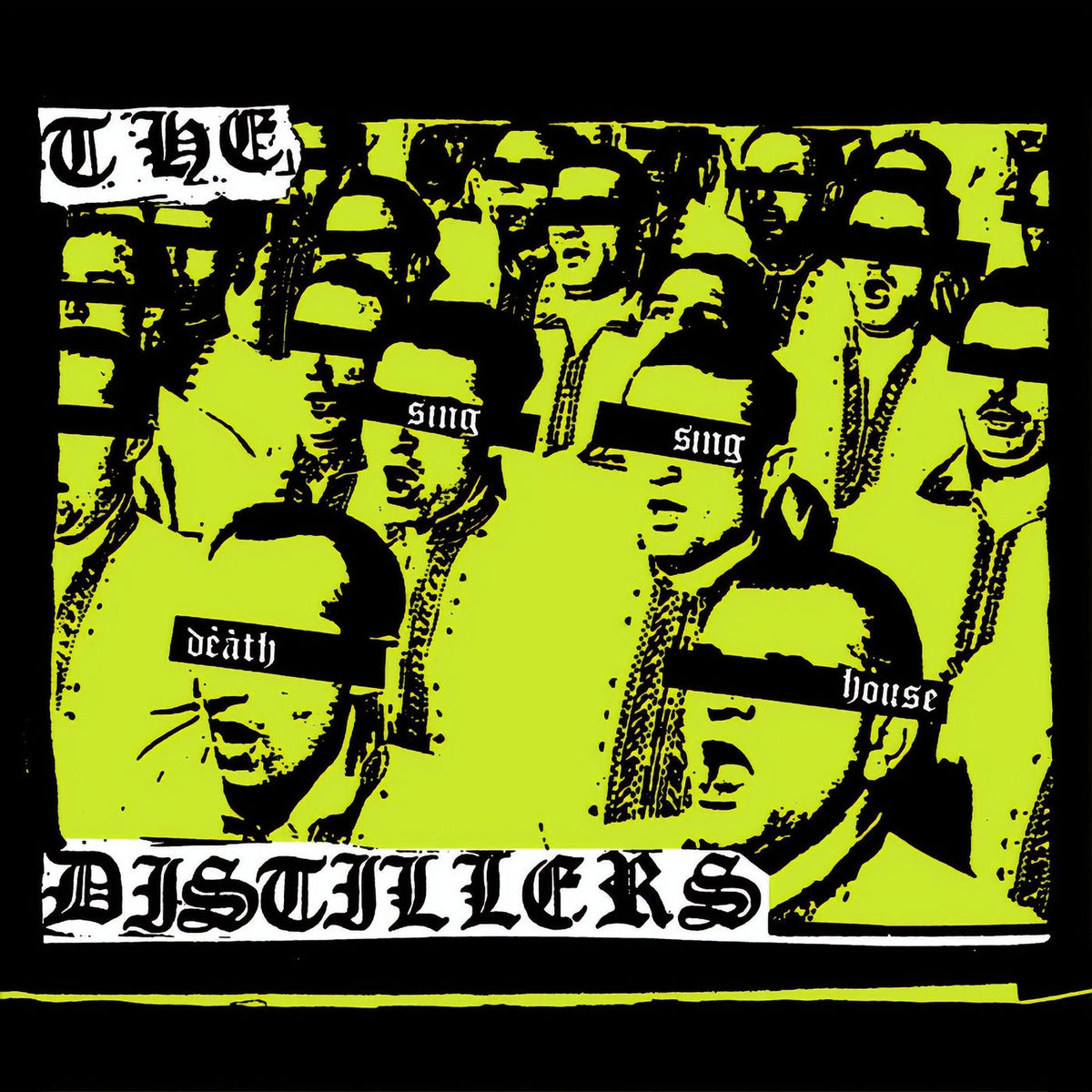 The Distillers – Sing Sing Death House vinyl record cover