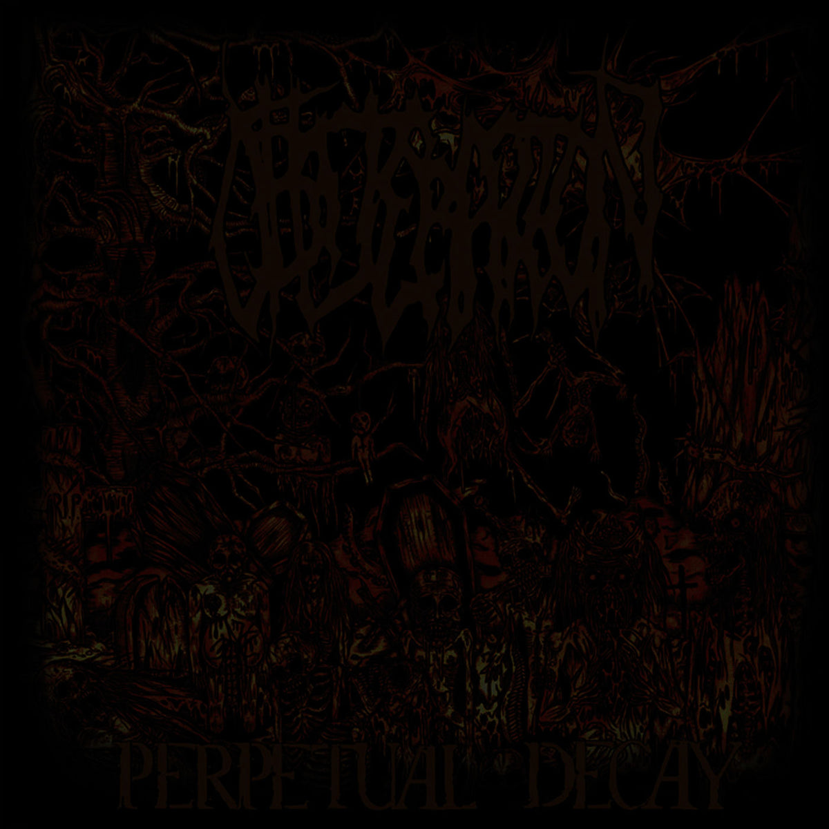 Obliteration – Perpetual Decay vinyl record cover
