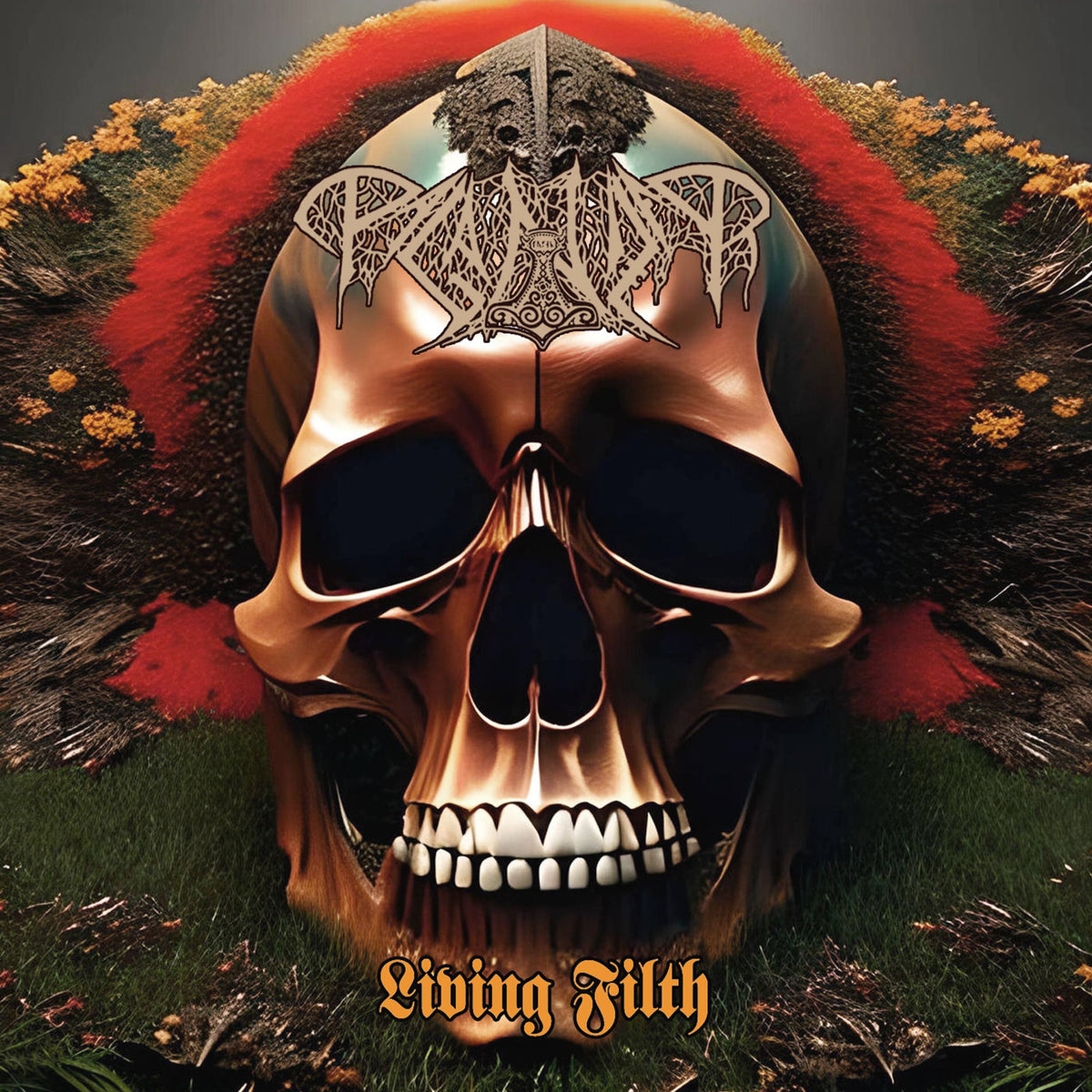 Paganizer – Living Filth vinyl record cover
