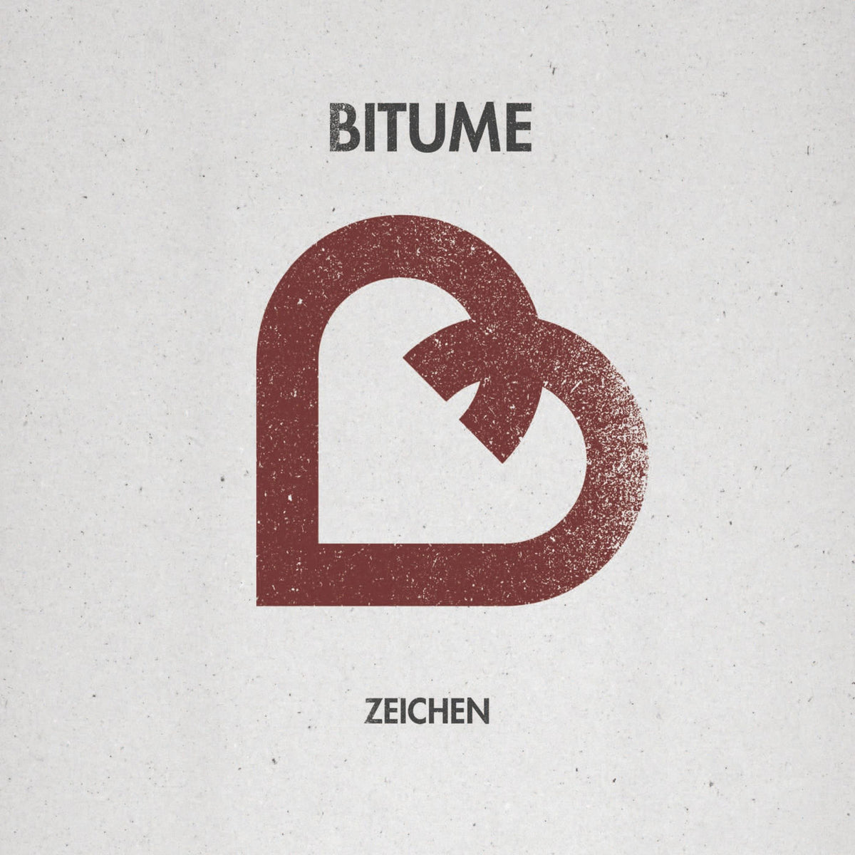 Bitume – Zeichen vinyl record cover