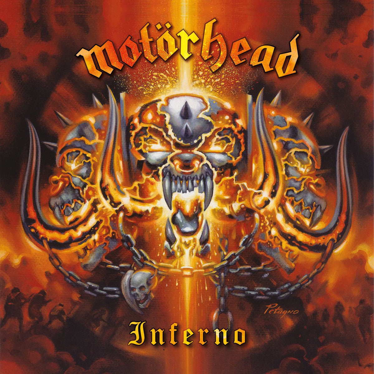 Motorhead – Inferno (Orange Vinyl) vinyl record cover