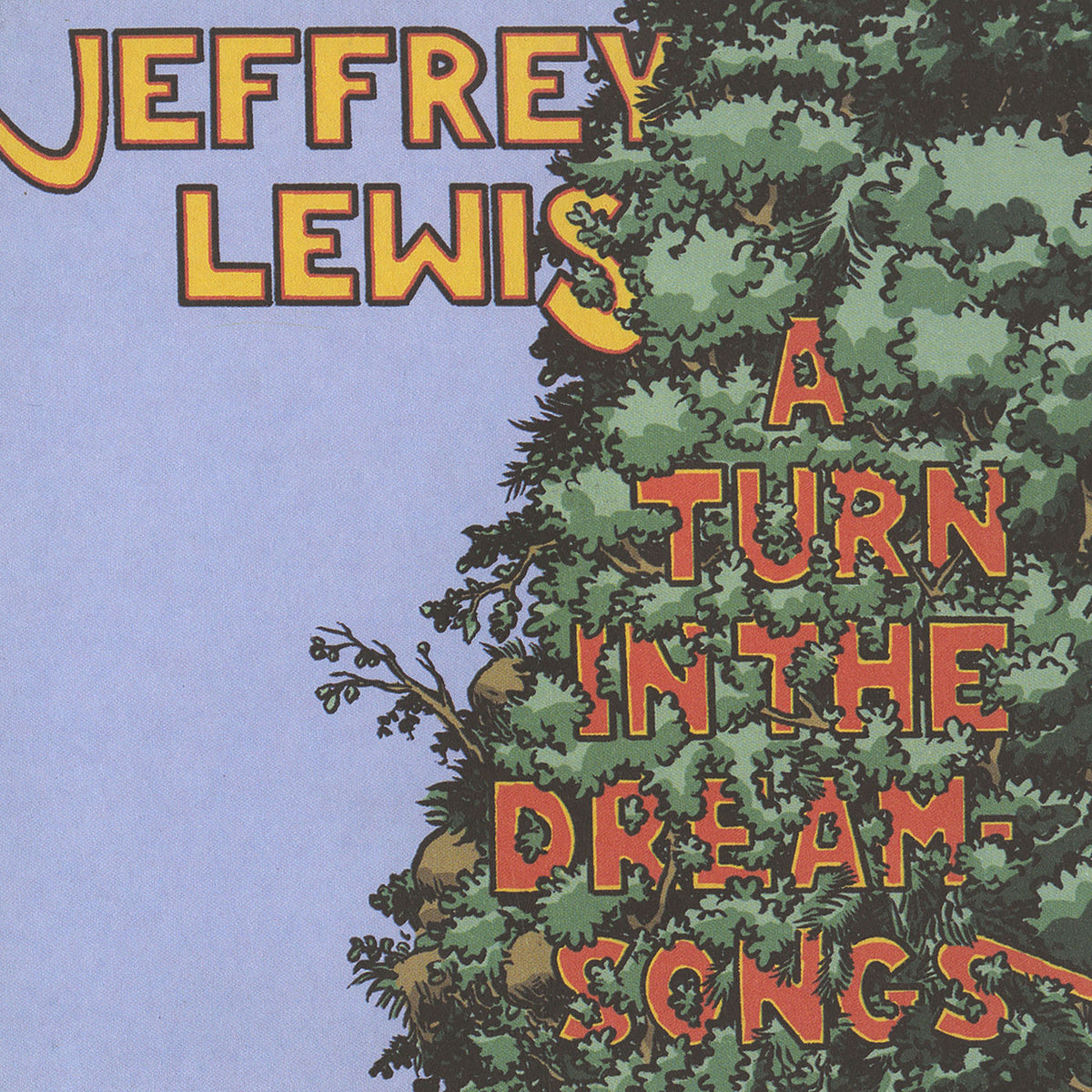Jeffrey Lewis – A Turn in the Dream-Songs vinyl cover